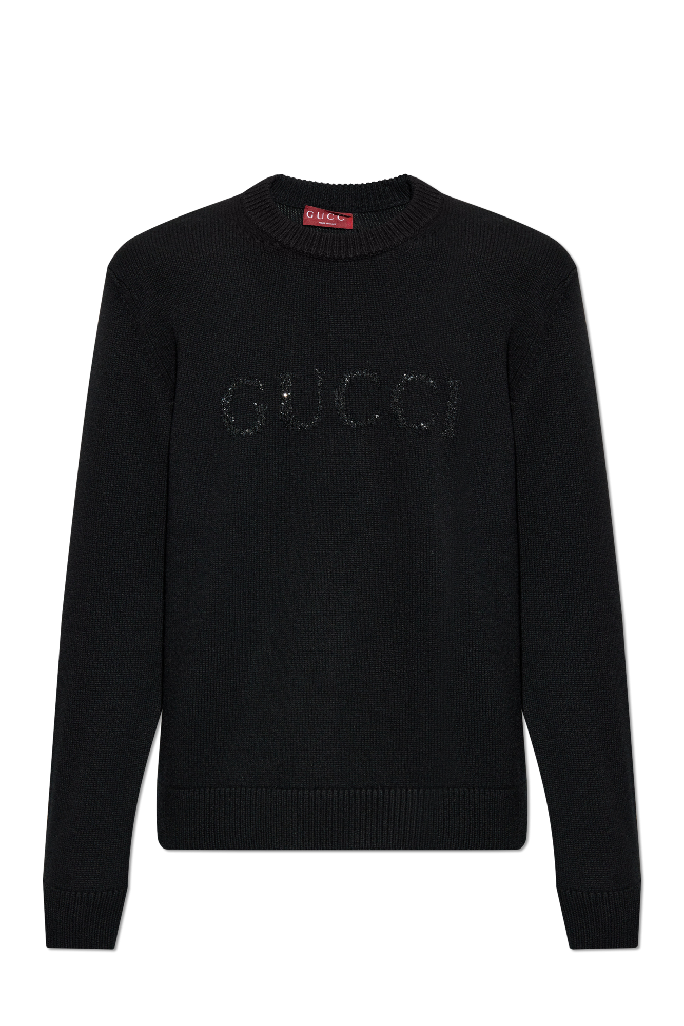 Negro Suéter con acabado de cachemira Gucci - Vitkac Spain